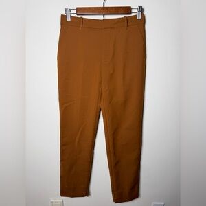 ZARA PANTS Camel Tailored Trousers Women’s Slim Fit Dress Pants Size US 4 NWOT